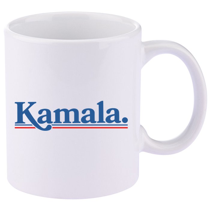 .Kamala Harris Willy Chavarria 11oz C Handle Ceramic Mug