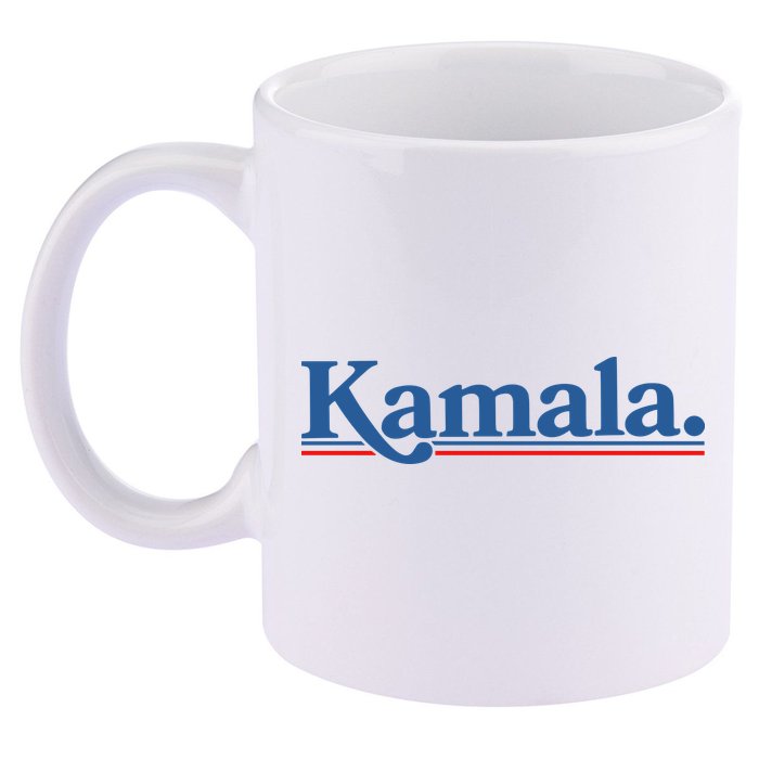 .Kamala Harris Willy Chavarria 11oz C Handle Ceramic Mug