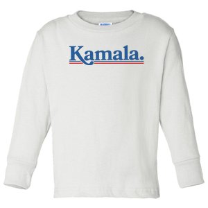 .Kamala Harris Willy Chavarria Toddler Long Sleeve Shirt