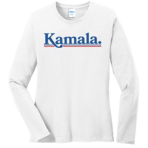 .Kamala Harris Willy Chavarria Ladies Long Sleeve Shirt