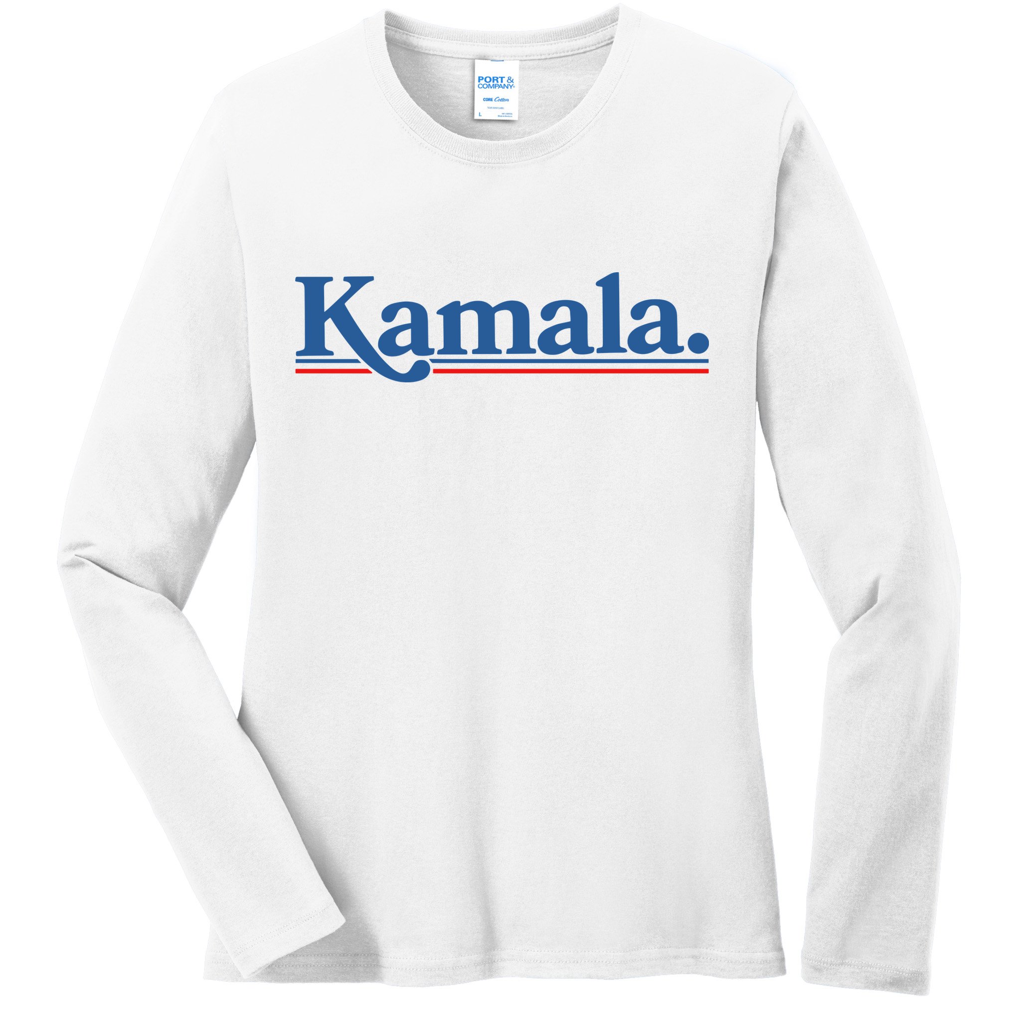 .Kamala Harris Willy Chavarria Ladies Long Sleeve Shirt