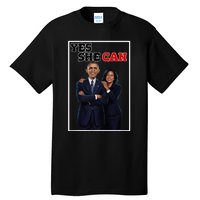 Kamala Harris Waltz And Barack Obama Forward 2024 Election Tall T-Shirt