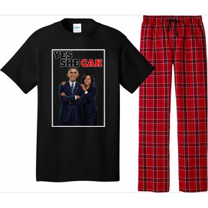 Kamala Harris Waltz And Barack Obama Forward 2024 Election Pajama Set