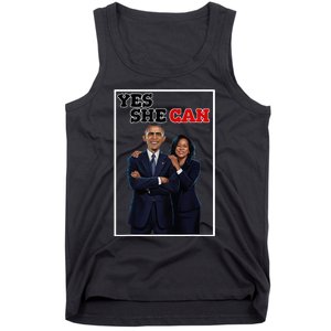 Kamala Harris Waltz And Barack Obama Forward 2024 Election Tank Top