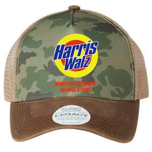 Kamala Harris Walz Removes Stubborn Orange Stains Humorous Legacy Tie Dye Trucker Hat