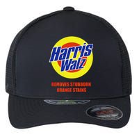 Kamala Harris Walz Removes Stubborn Orange Stains Humorous Flexfit Unipanel Trucker Cap