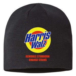 Kamala Harris Walz Removes Stubborn Orange Stains Humorous Sustainable Beanie