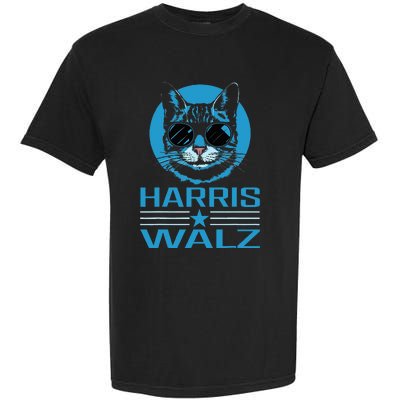 Kamala Harris Walz 2024 Democratic Vp President Garment-Dyed Heavyweight T-Shirt