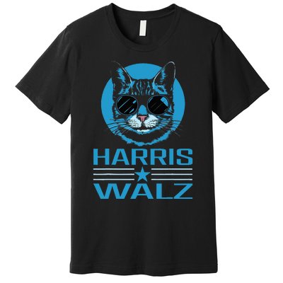 Kamala Harris Walz 2024 Democratic Vp President Premium T-Shirt