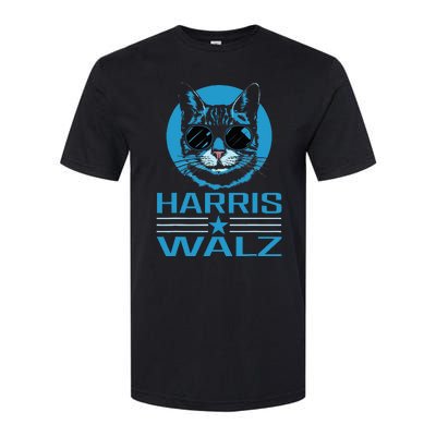 Kamala Harris Walz 2024 Democratic Vp President Softstyle CVC T-Shirt