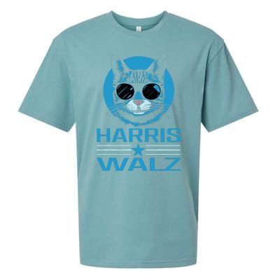 Kamala Harris Walz 2024 Democratic Vp President Sueded Cloud Jersey T-Shirt