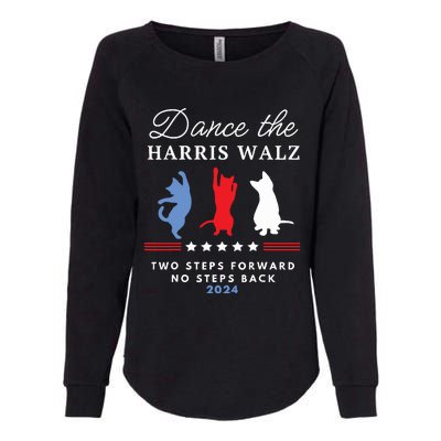 Kamala Harris Walz 2024 Waltz Dance 2 Steps Forward Not Back Womens California Wash Sweatshirt