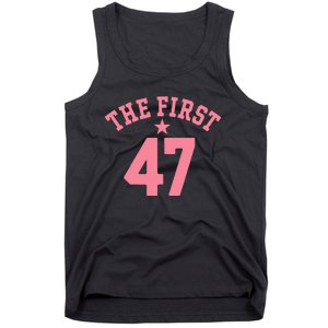 Kamala Harris Wins 47 Victory First Woman Female Tank Top