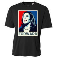 Kamala Harris Walz Waltz 2024 Moving Forward Not Going Back Cooling Performance Crew T-Shirt