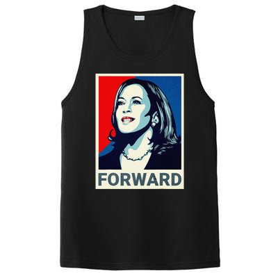 Kamala Harris Walz Waltz 2024 Moving Forward Not Going Back PosiCharge Competitor Tank