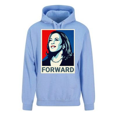 Kamala Harris Walz Waltz 2024 Moving Forward Not Going Back Unisex Surf Hoodie