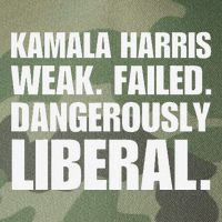 Kamala Harris Weak Failed Dangerously Liberal Legacy Tie Dye Trucker Hat