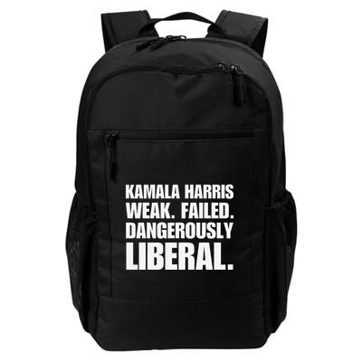 Kamala Harris Weak Failed Dangerously Liberal Backpack