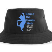 Kamala Harris Walz 2024 Waltz Dance 2 Steps Forward Not Back Sustainable Bucket Hat