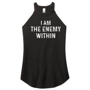 Kamala Harris Walz 2024 I Am The Enemy Within Women's Perfect Tri Rocker Tank