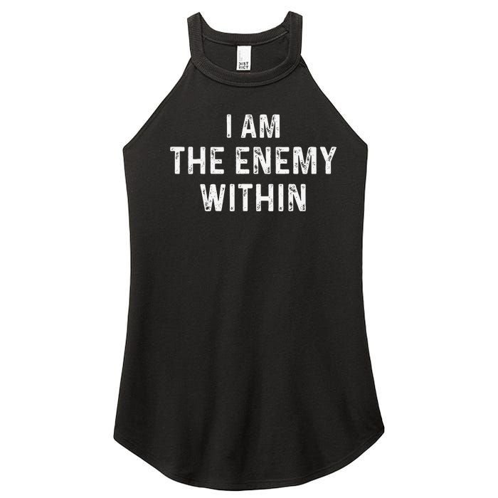 Kamala Harris Walz 2024 I Am The Enemy Within Women's Perfect Tri Rocker Tank