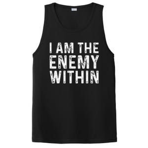 Kamala Harris Walz 2024 I Am The Enemy Within PosiCharge Competitor Tank