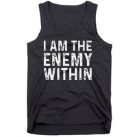 Kamala Harris Walz 2024 I Am The Enemy Within Tank Top