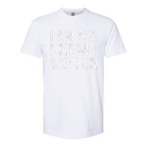 Kamala Harris Walz 2024 I Am The Enemy Within Softstyle CVC T-Shirt