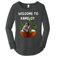 Kamala Harris Welcome To Kamelot Presidential Election 2024 Women's Perfect Tri Tunic Long Sleeve Shirt