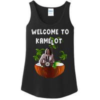 Kamala Harris Welcome To Kamelot Presidential Election 2024 Ladies Essential Tank