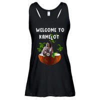 Kamala Harris Welcome To Kamelot Presidential Election 2024 Ladies Essential Flowy Tank