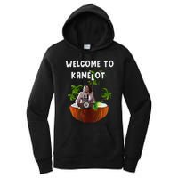 Kamala Harris Welcome To Kamelot Presidential Election 2024 Women's Pullover Hoodie