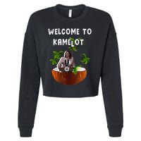 Kamala Harris Welcome To Kamelot Presidential Election 2024 Cropped Pullover Crew