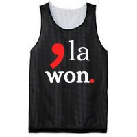 Kamala Harris Won 2024 Election Results Mesh Reversible Basketball Jersey Tank