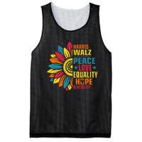 Kamala Harris Waltz Peace Love E Hope Diversity Mesh Reversible Basketball Jersey Tank