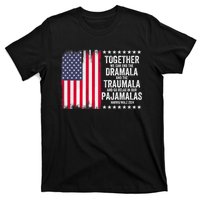 Kamala Harris Walz 2024 We Can End Dramala Traumala T-Shirt