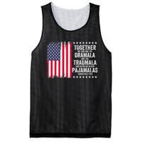 Kamala Harris Walz 2024 We Can End Dramala Traumala Mesh Reversible Basketball Jersey Tank