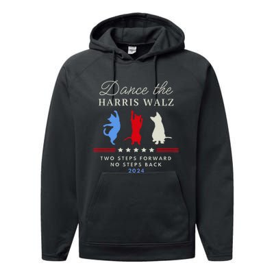 Kamala Harris Walz 2024 Waltz Dance 2 Steps Forward Not Back Performance Fleece Hoodie