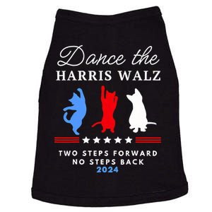 Kamala Harris Walz 2024 Waltz Dance 2 Steps Forward Not Back Doggie Tank