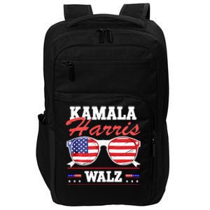 Kamala Harris Waltz American Flag Impact Tech Backpack