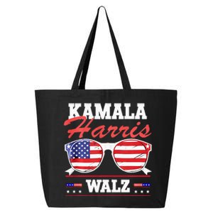 Kamala Harris Waltz American Flag 25L Jumbo Tote