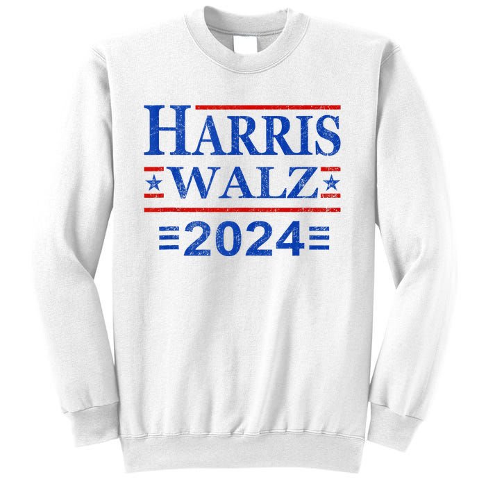 Kamala Harris Walz 2024 Harris Waltz Vp President 47th Flag Sweatshirt