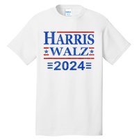 Kamala Harris Walz 2024 Harris Waltz Vp President 47th Flag Tall T-Shirt