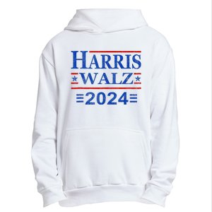 Kamala Harris Walz 2024 Harris Waltz Vp President 47th Flag Urban Pullover Hoodie