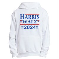 Kamala Harris Walz 2024 Harris Waltz Vp President 47th Flag Urban Pullover Hoodie