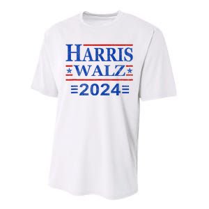 Kamala Harris Walz 2024 Harris Waltz Vp President 47th Flag Performance Sprint T-Shirt