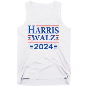 Kamala Harris Walz 2024 Harris Waltz Vp President 47th Flag Tank Top