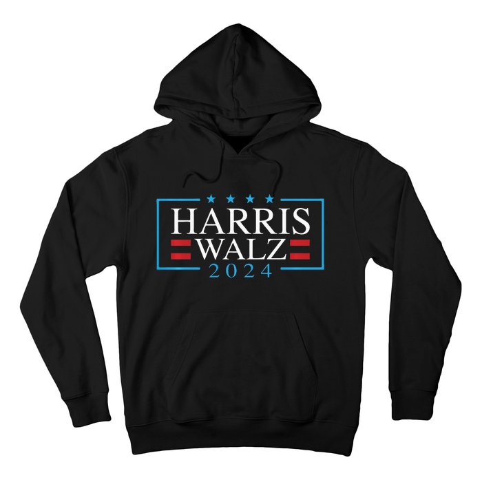 Kamala Harris Walz 2024 President Election Vote Usa Design Hoodie