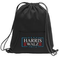 Kamala Harris Walz 2024 President Election Vote Usa Design Sweatshirt Cinch Pack Bag