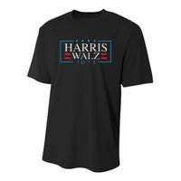 Kamala Harris Walz 2024 President Election Vote Usa Design Youth Performance Sprint T-Shirt